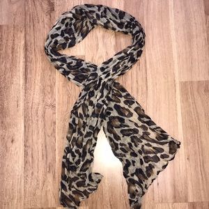 Cheetah Print Scarf